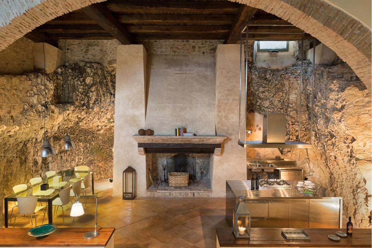 Villa Della Genga Country Houses Poreta エクステリア 写真